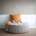Puf \'Dimple\' Rundt 100cm - Grå