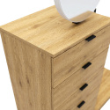 T&oslash;jstativ \'Nova\' 6 skuffer - Eg/Sort