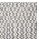 T&aelig;ppe \'Cozy Luxury\' 160x230cm - Gr&aring;/Hvid