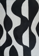 Tæppe \'Sorvento\' - Sort/Beige