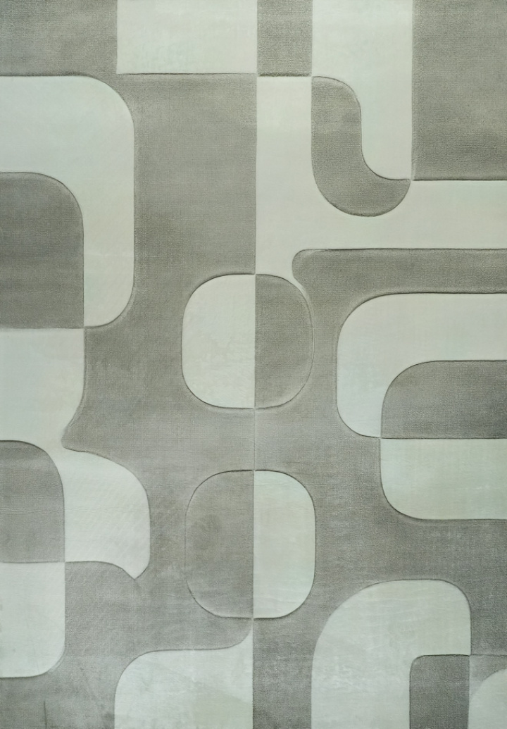 Tæppe \'Merano\' - Grå i gruppen Indretning / Tæpper hos Reforma (RG01-61)