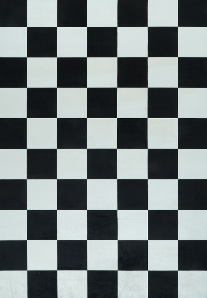 Tæppe \'Carrano\' - Sort/Hvid i gruppen Indretning / Tæpper hos Reforma (RG01-70)