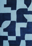 Tæppe \'Velenna\' 160x230 cm - Blå