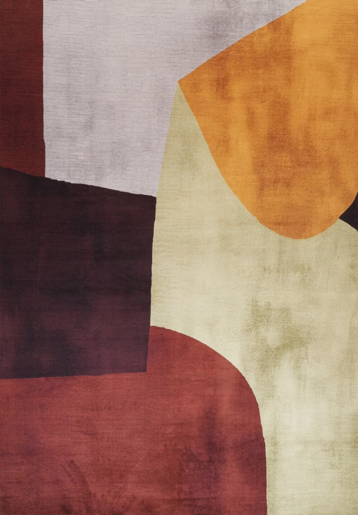 Tæppe \'Ventaro\' 160x230 cm - Rød/Multifarvet i gruppen Indretning / Tæpper hos Reforma (RG182)