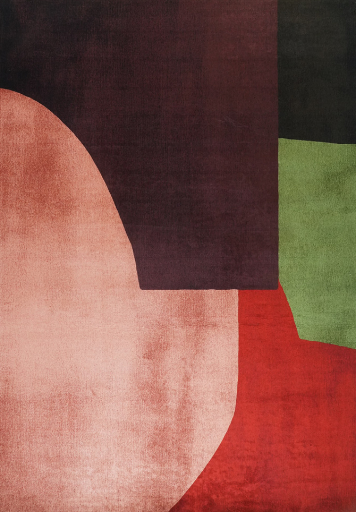 Tæppe \'Savelle\' 200x280 cm - Rød/Multifarvet i gruppen Indretning / Tæpper hos Reforma (RG203)