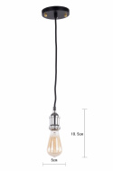 Loftlampe \'Chrome\' - Glas/Metal