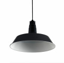 Loftlampe Vintage Barn 36cm - Sort