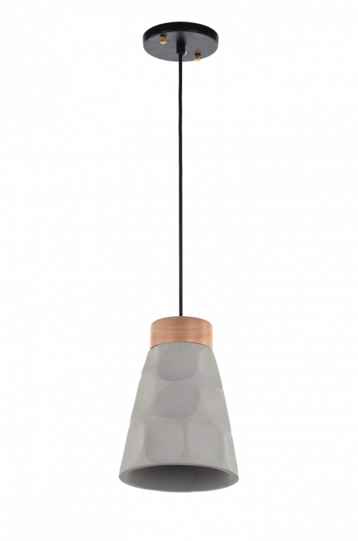 Loftlampe \'Mark\' - Træ/Cement i gruppen Belysning / Lamper / Loftlamper hos Reforma (RH185)