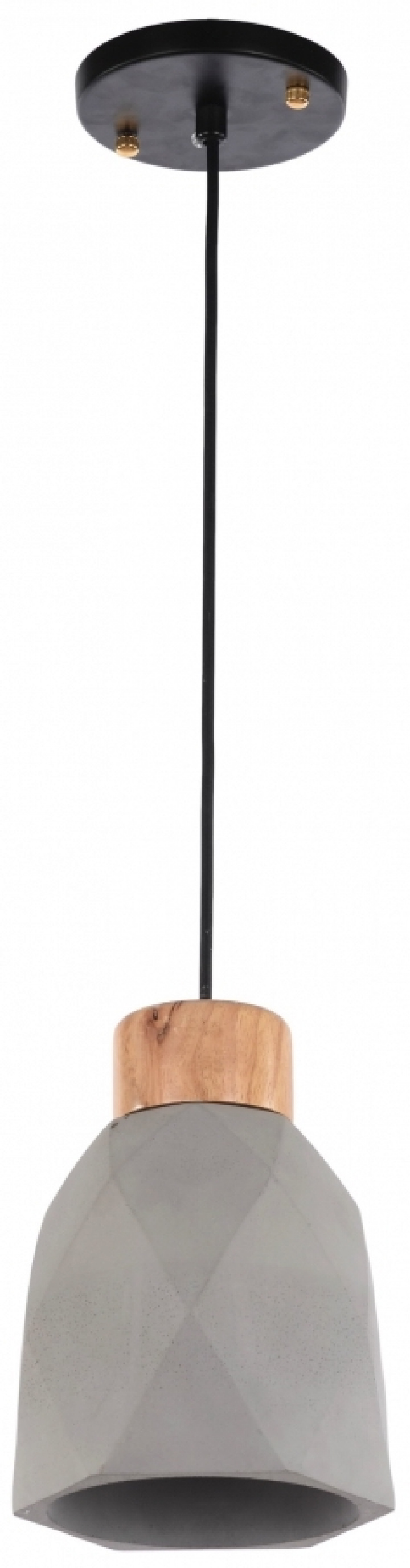 Loftlampe \'Mika\' - Træ/Cement i gruppen Belysning / Lamper / Loftlamper hos Reforma (RH187-concrete)