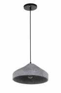 Loftlampe \'Grafite Circle\' - Cement