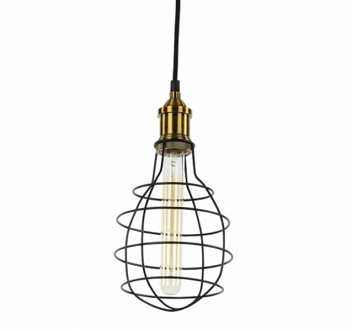 Loftlampe net - Sort/Messing i gruppen Belysning / Lamper / Loftlamper hos Reforma (RH566)