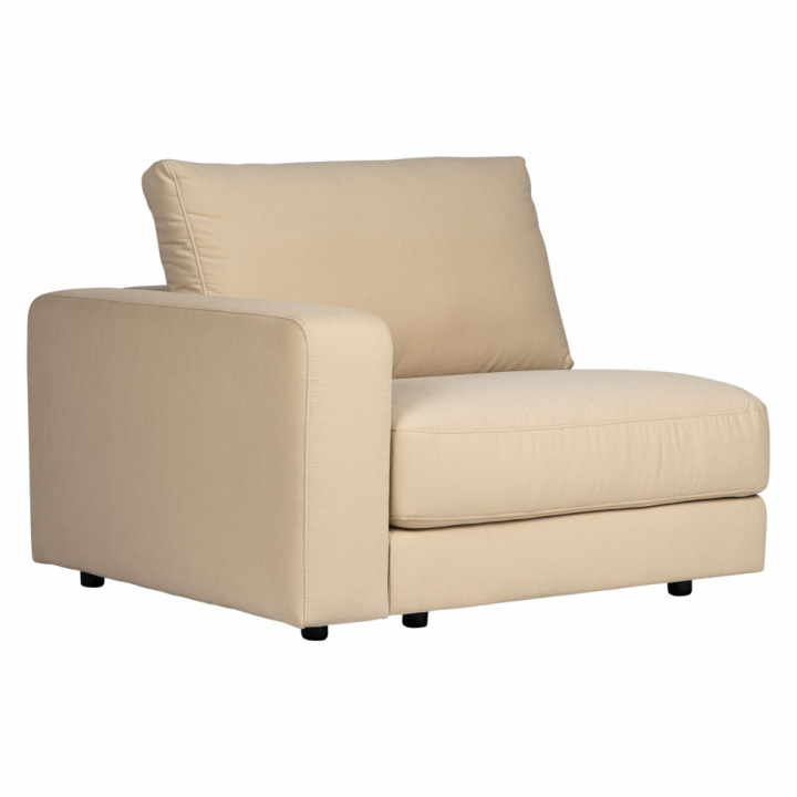 Modul \'Messina\' 104x110cm - Beige i gruppen Møbler / Sofaer / Modulsofaer hos Reforma (Rio-1-left-Fortis-02)