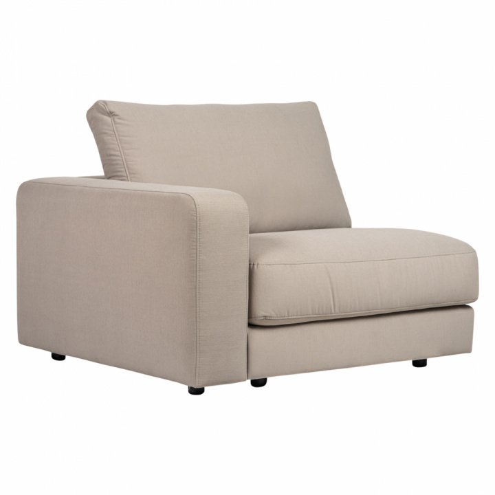 Modul \'Messina\' 104x110cm - Grå i gruppen Møbler / Sofaer / Modulsofaer hos Reforma (Rio-1-left-Fortis03)