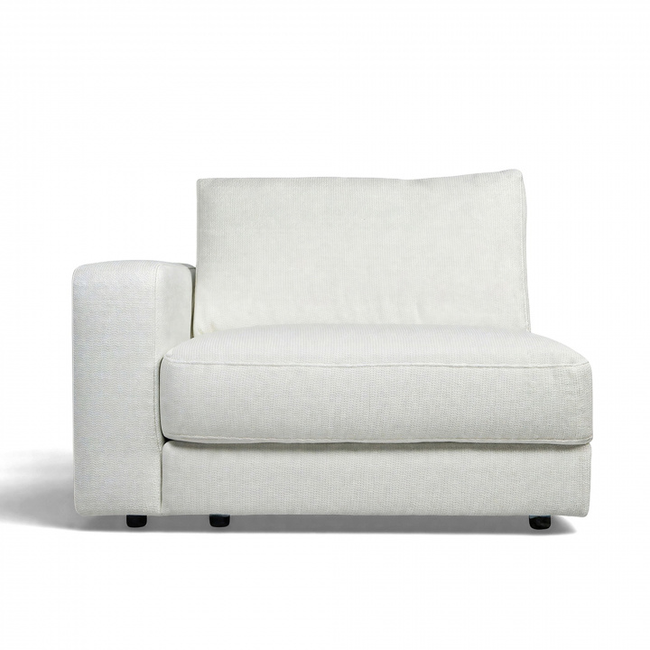 Modul \'Messina\' 104x110cm - Hvid i gruppen Møbler / Sofaer / Modulsofaer hos Reforma (Rio-1-left-Grace01)