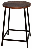 Puf \'Leo\' - Jern/træ