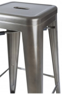 Puf \'Montmartre\' 77cm - Stål