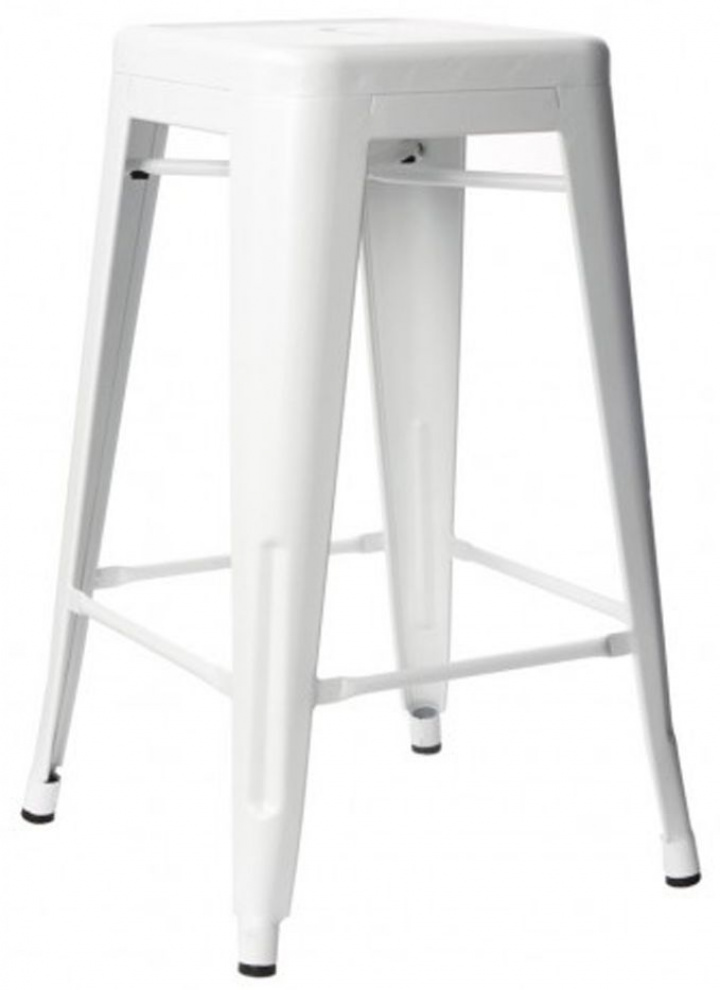 Puf \'Montmartre\' 65cm - Hvid i gruppen Møbler / Sidde møbler / Paller hos Reforma (SM-1025K-white-65)