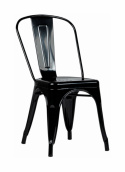 Stol \'Montmartre\' - Sort lak