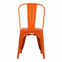 Stol \'Montmartre\' - Orange lak