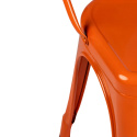 Stol \'Montmartre\' - Orange lak
