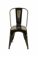 Stol \'Montmartre\' - Vintage sort/antik