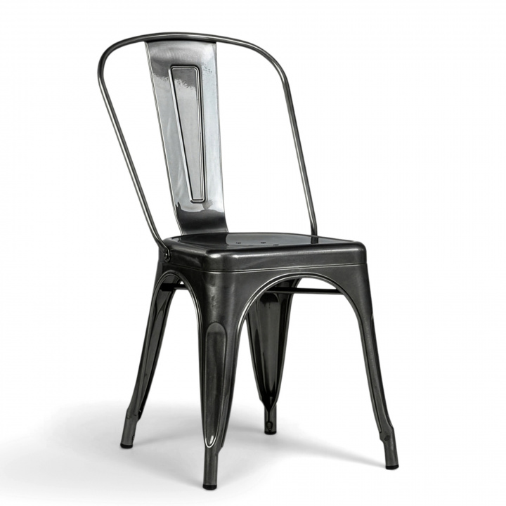 Stol \'Montmartre\' - Rustik stål i gruppen Møbler / Sidde møbler / Stole hos Reforma (SM-1027C-steel)