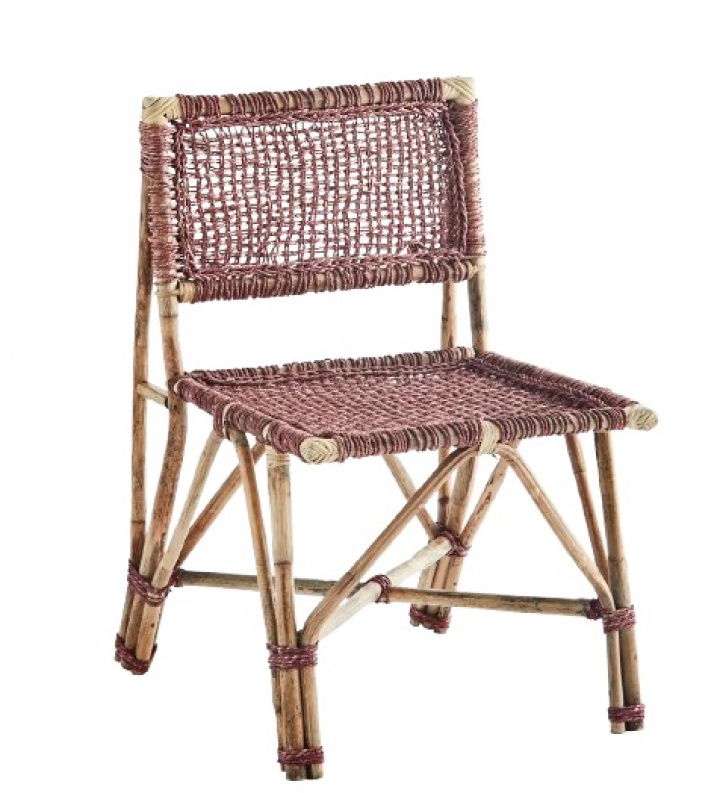 Stol \'Bamboo\' - Rosa i gruppen Møbler / Sidde møbler / Stole hos Reforma (SO-244C-PK)