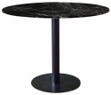 Matbord \'Marbleous\' Rundt 100cm - Sort