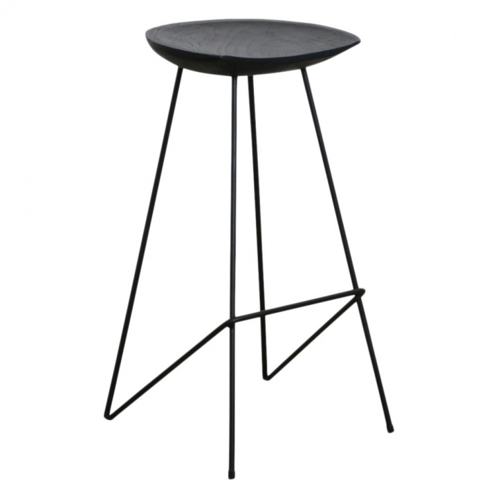 Pall \'Teak\' 77cm - Sort i gruppen Møbler / Sidde møbler / Paller hos Reforma (STLO00035B)