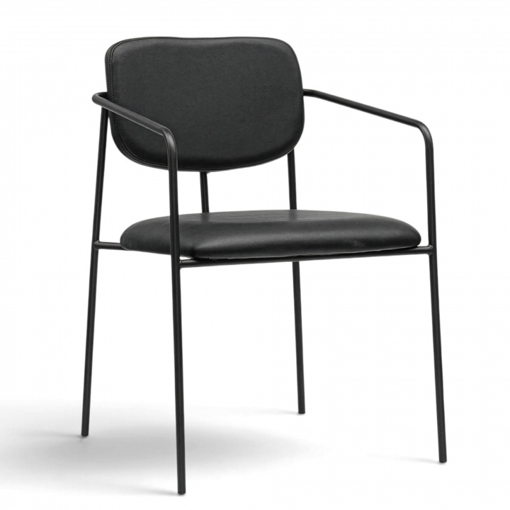 Karmstol \'Ebba\' - Sort i gruppen Møbler / Sidde møbler / Stole hos Reforma (SY-8581A)