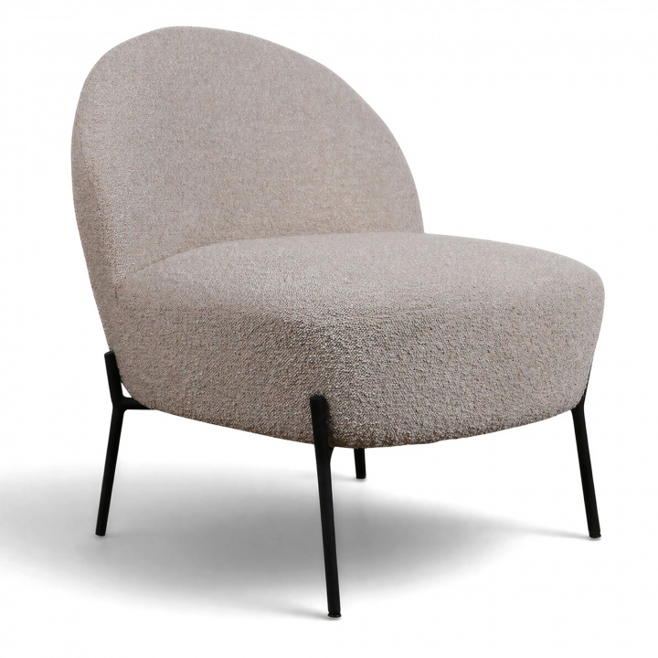 Fåtölj \'Gori\' - Beige/Bouclé i gruppen Møbler / Sidde møbler / Lænestole hos Reforma (T8044-boucle-beige)