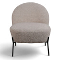 Fåtölj \'Gori\' - Beige/Bouclé
