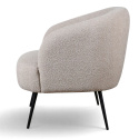 Lænestol \'Capri\' - Beige/Bouclé