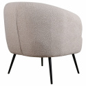 Lænestol \'Capri\' - Beige/Bouclé