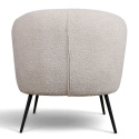 Lænestol \'Capri\' - Beige/Bouclé