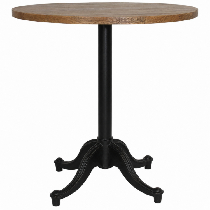 Spisebord \'L&aring;ngholmen\' Rund 80cm - Vintage i gruppen Møbler / Bord / Spisebord hos Reforma (TA-5)