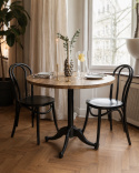 Spisebord \'L&aring;ngholmen\' Rund 80cm - Vintage