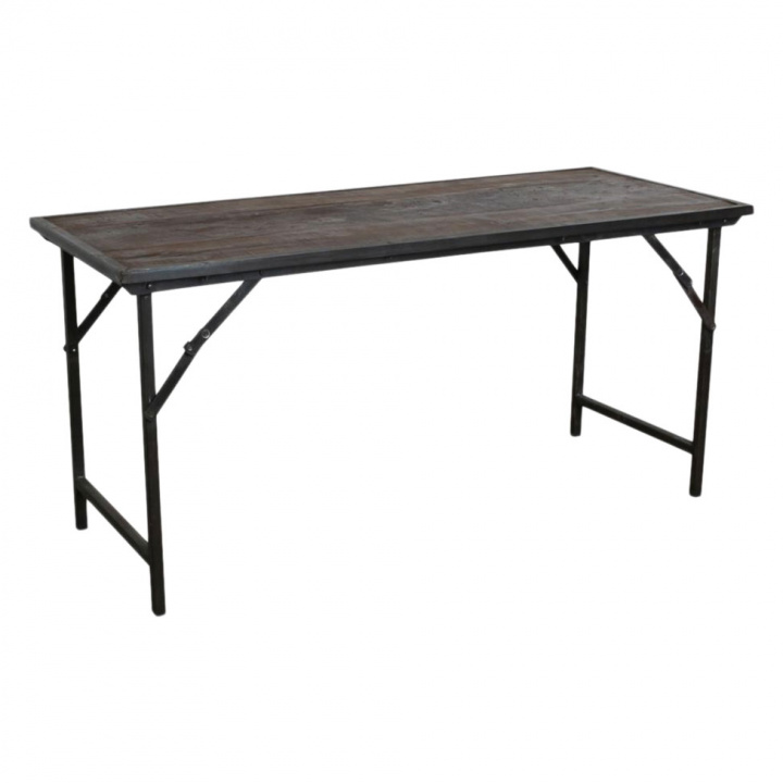 Spisebord \'Factory\' 153x62cm - Brun/Sort i gruppen Møbler / Bord / Spisebord hos Reforma (TAFW00091)