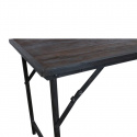 Spisebord \'Factory\' 153x62cm - Brun/Sort