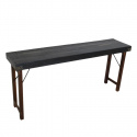 Sidetabel Vintage 170x40cm - Sort