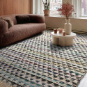 Klude tæppe \'Lindby\' - Multi/blå