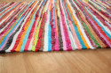 Gulvtæppe \'Happy\' 240x340cm - Multifarvet