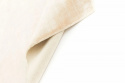 Viskos tæppe \'Jodhpur\' 240x240cm - Lys beige