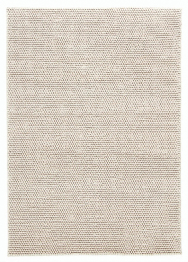 Uld tæppe \'Avafors\' 80x300cm - Beige i gruppen Indretning / Tæpper / Uldmåtter hos Reforma (V10163745)