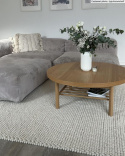 Uld tæppe \'Avafors\' 200x200cm - Beige
