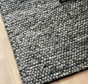 Uld tæppe \'Avafors Wool Bubble\' 160x230cm - Grå