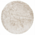 Rundt tæppe \'Janjira\' 160cm - Offwhite