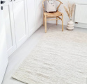 Uld tæppe \'Dhurry\' 300x400cm - Natur