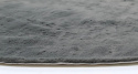 Rund tæppe \'Aranga Super Soft\' 200cm - Antracit