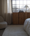 Gulvtæppe \'Aranga Super Soft\' 200x290cm - Hvid